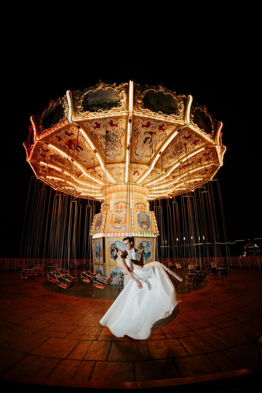 Pareja en su boda fotografiada por Norkevin Photo